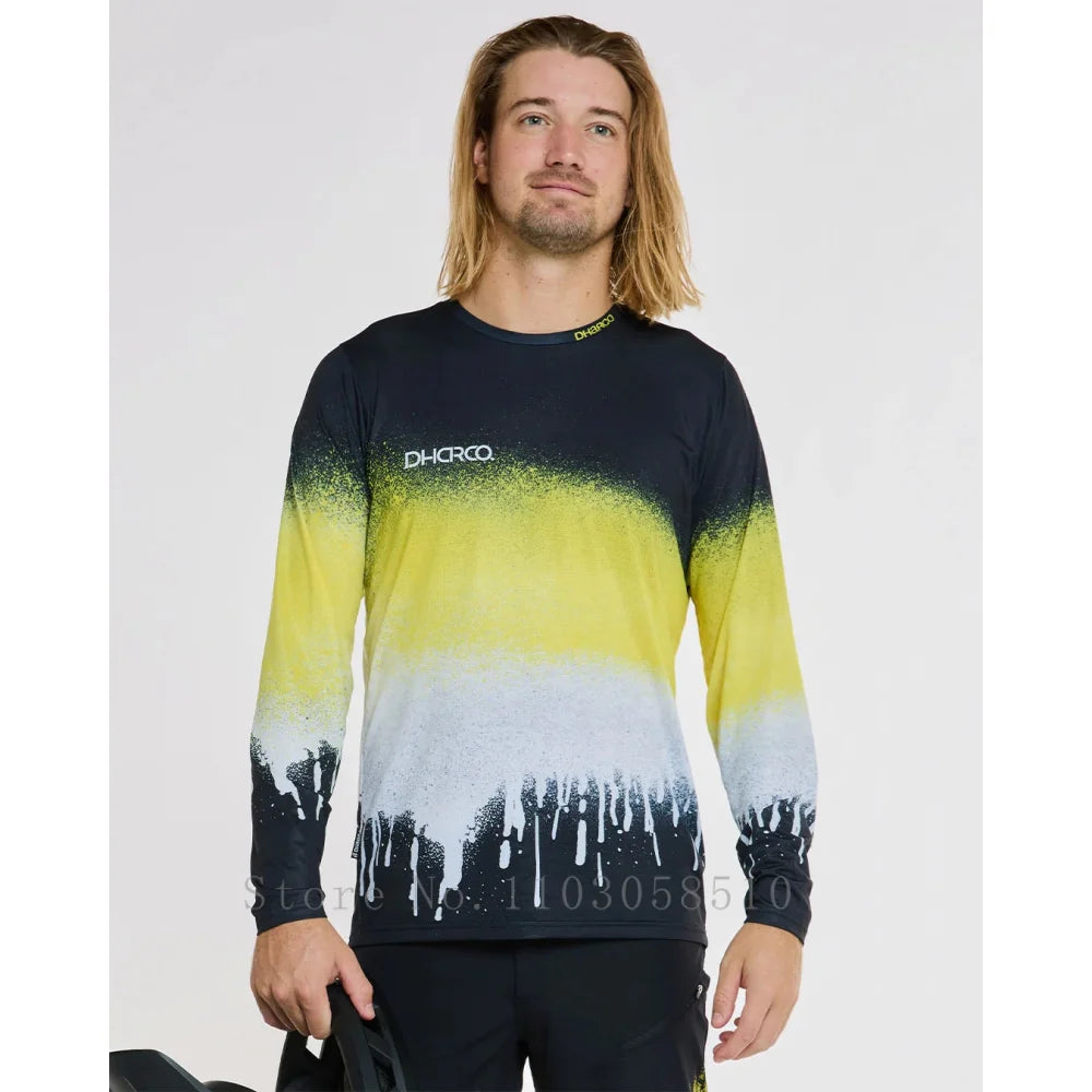 2025 bike mtb jersey enduro motocycle speed mx maillot motocross jersey dh downhill bmx Downhill Jersey cycling Mountain Racing