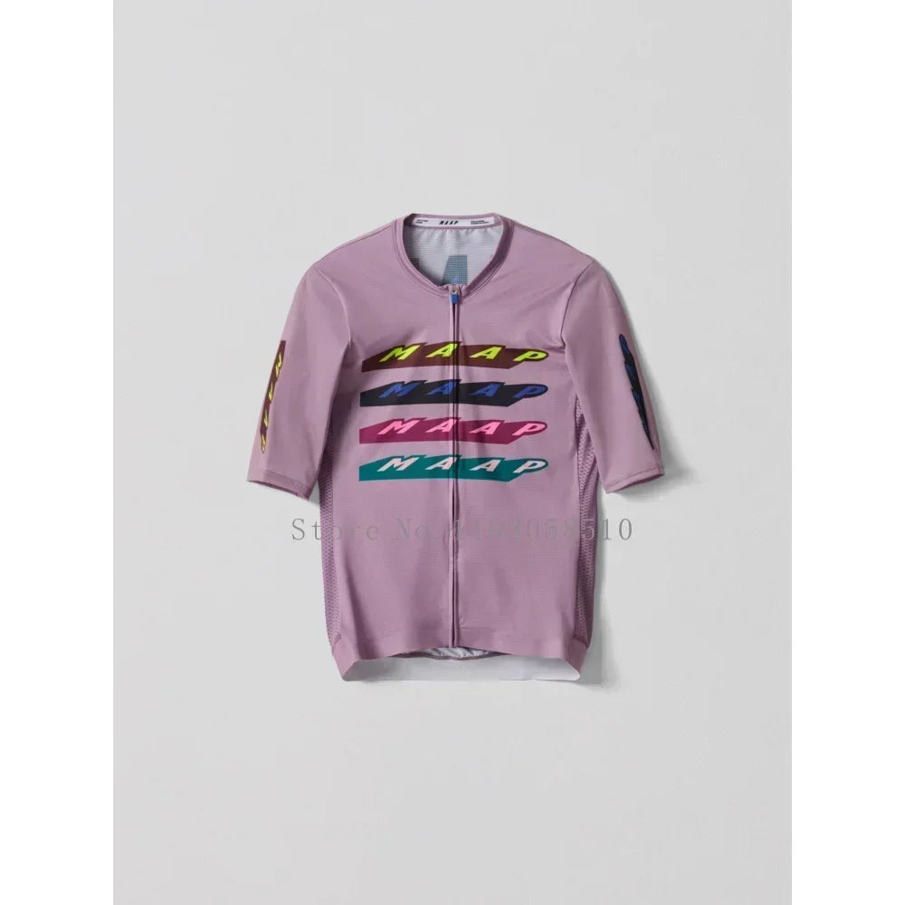 Cycling Jersey MTB Road Bicycle Shirt High Quality Pro Team Short Sleeve Bike Maillot Ciclismo Hombre Quick-drying Clothing