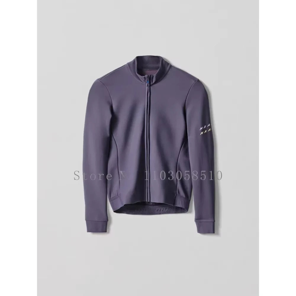 2025 Team High Quality Pro Cycling Jersey Men Woman Breathable Bicycle Clothing Road MTB Bike High-end Simple Long Sleeve Thin