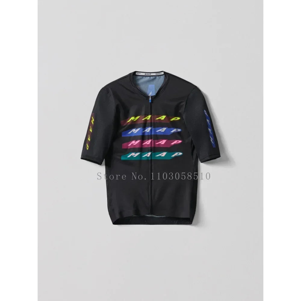 Cycling Jersey MTB Road Bicycle Shirt High Quality Pro Team Short Sleeve Bike Maillot Ciclismo Hombre Quick-drying Clothing