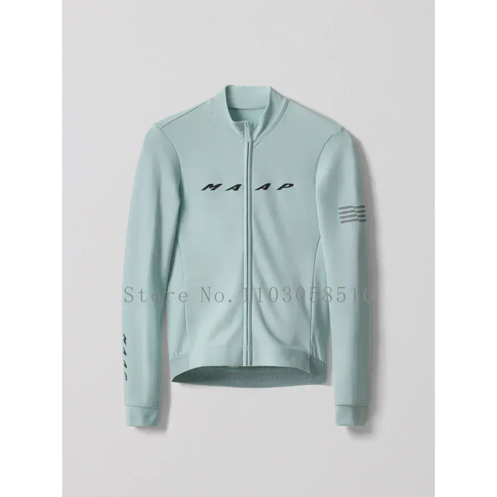 2025 Team High Quality Pro Cycling Jersey Men Woman Breathable Bicycle Clothing Road MTB Bike High-end Simple Long Sleeve Thin