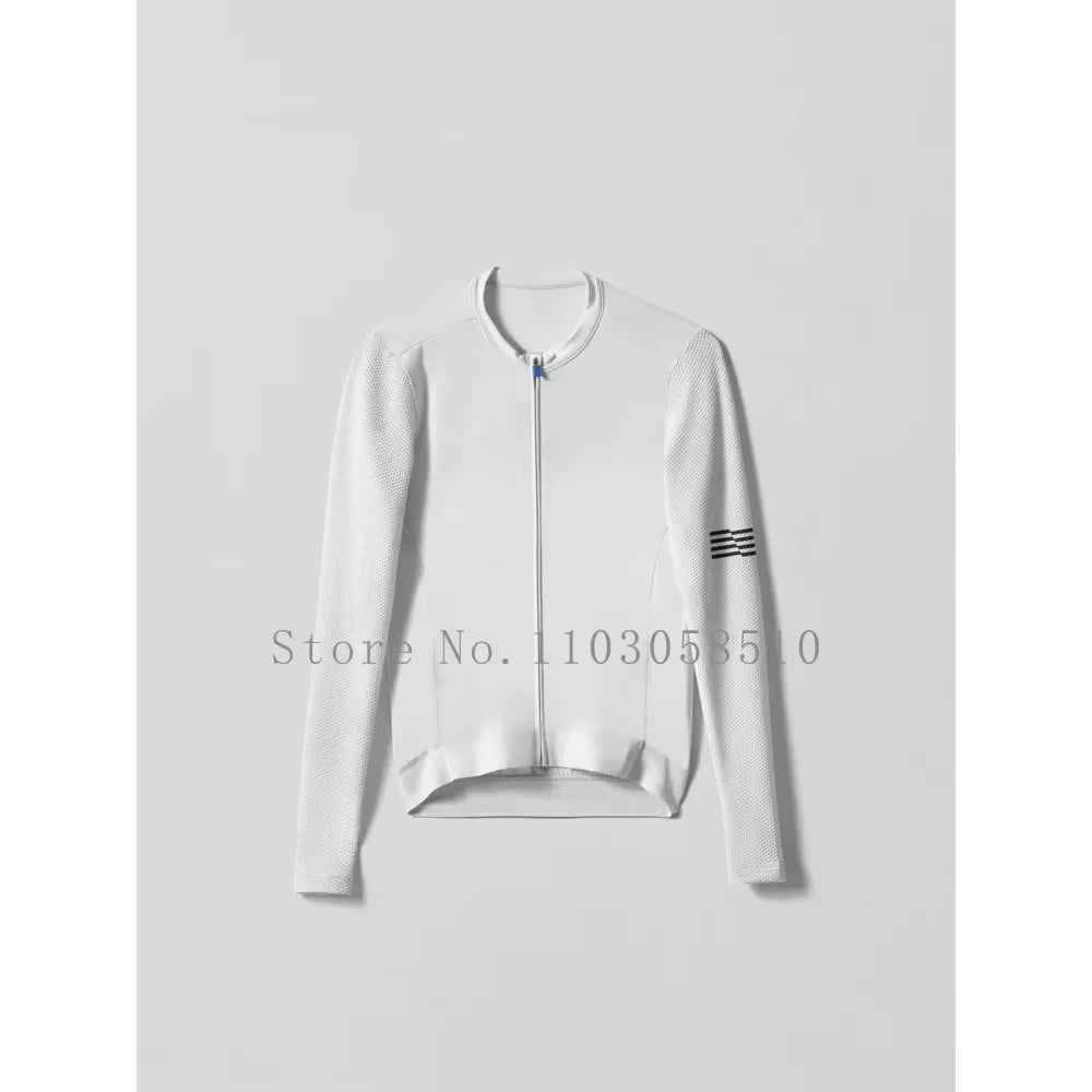 2025 Team High Quality Pro Cycling Jersey Men Woman Breathable Bicycle Clothing Road MTB Bike High-end Simple Long Sleeve Thin