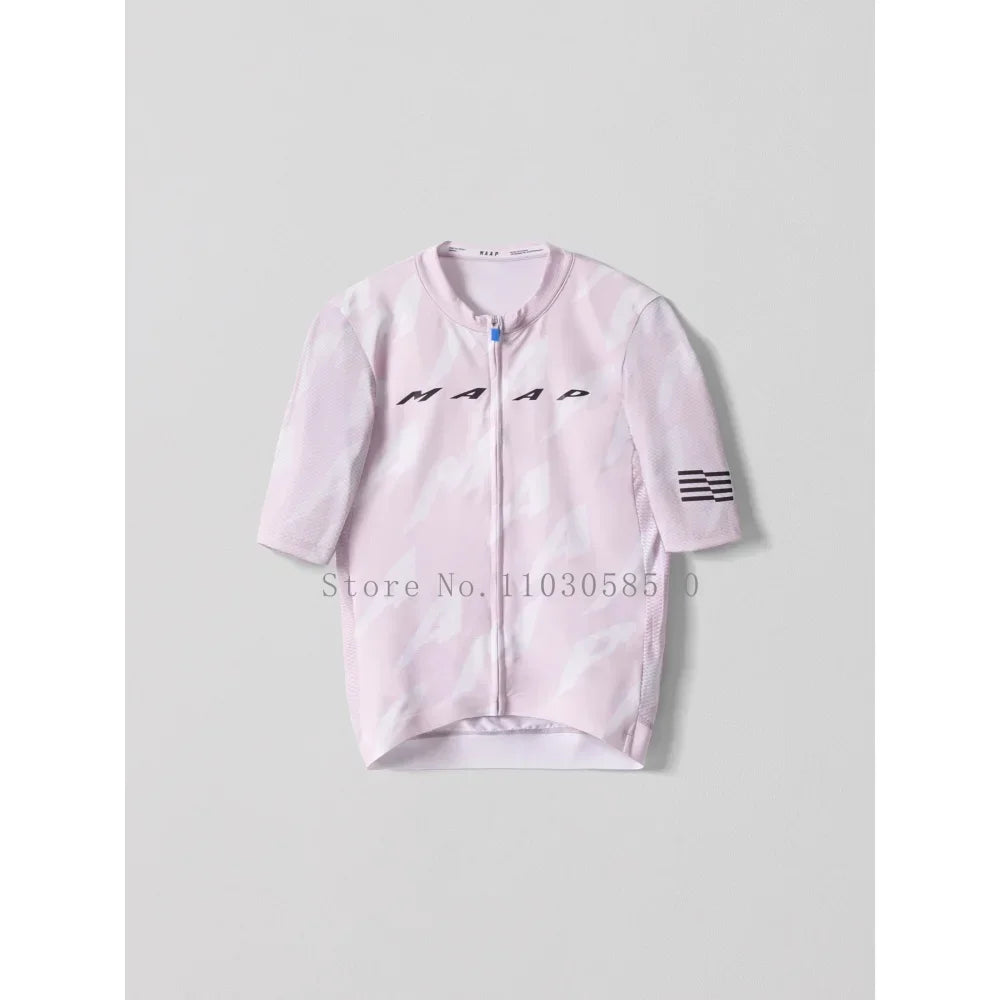 Men Cycling Jersey for Men MTB Road Bicycle Shirt Pro Team Short Sleeve Bike Clothes Mountain Bicycle Clothing Downhill Jersey