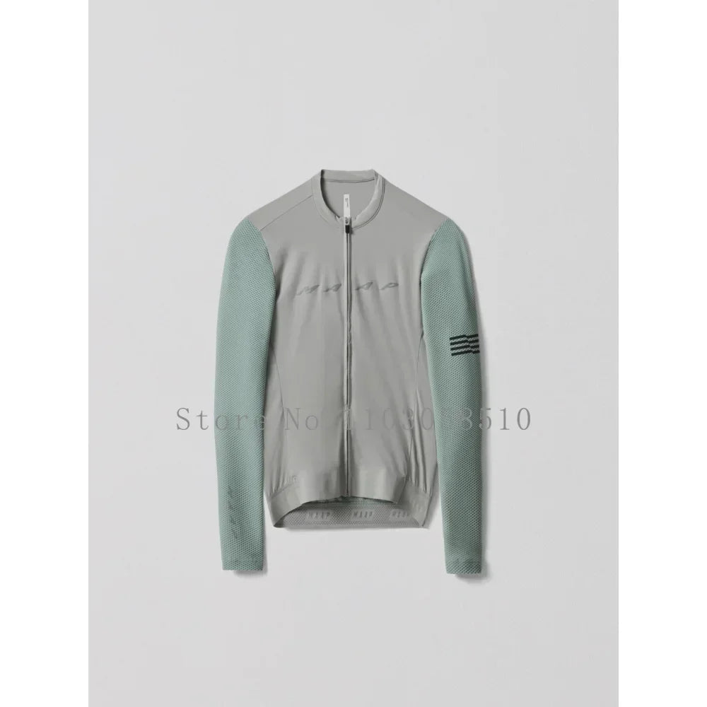 2025 Team High Quality Pro Cycling Jersey Men Woman Breathable Bicycle Clothing Road MTB Bike High-end Simple Long Sleeve Thin