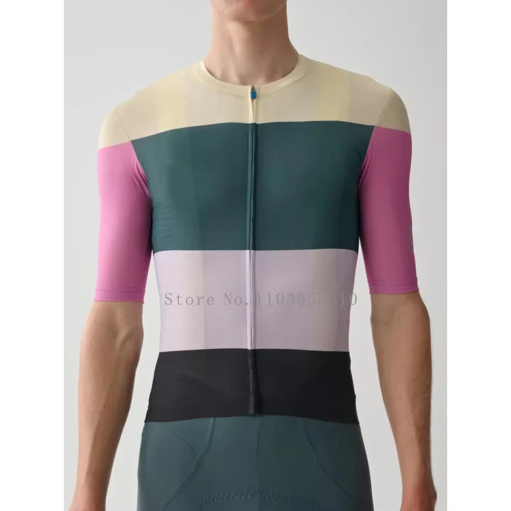 Men Cycling Jersey for Men MTB Road Bicycle Shirt Pro Team Short Sleeve Bike Clothes Mountain Bicycle Clothing Downhill Jersey