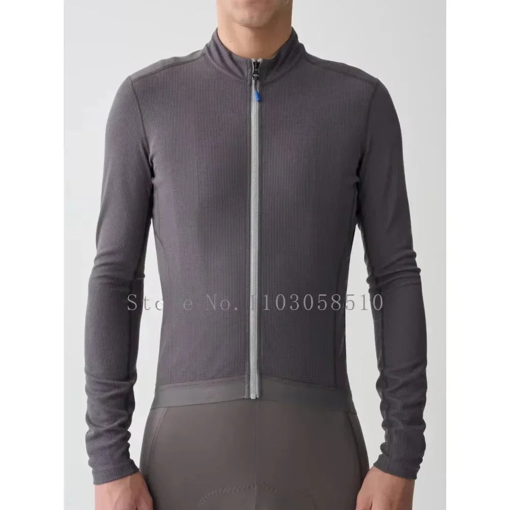 2025 Mens New Cycling Jersey Long Sleeve Clothing Race Road Bike Shirts Bicycle Tops MTB Uniform Maillot high quality