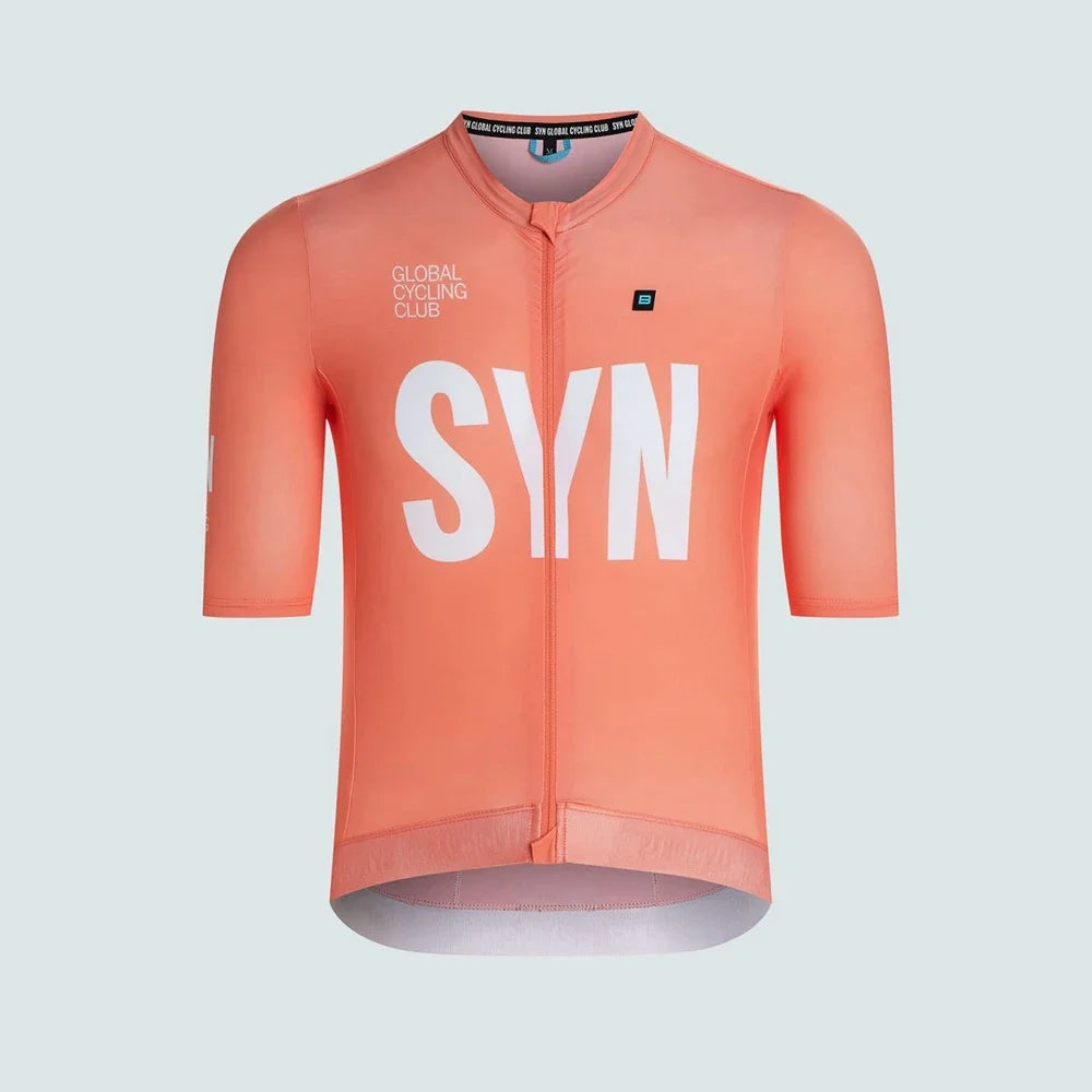 2025 new men's cycling sportswear 6-color SYN competition club cycling Jersey Summer short sleeved cycling Shirts
