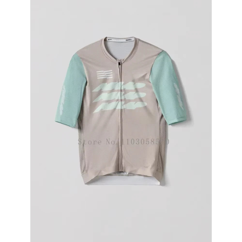 Cycling Jersey for Men short Sleeve Pro Team MTB Road Bike Clothing Breathable Bicycle Shirts 2025 Mountain Bicycle Clothing