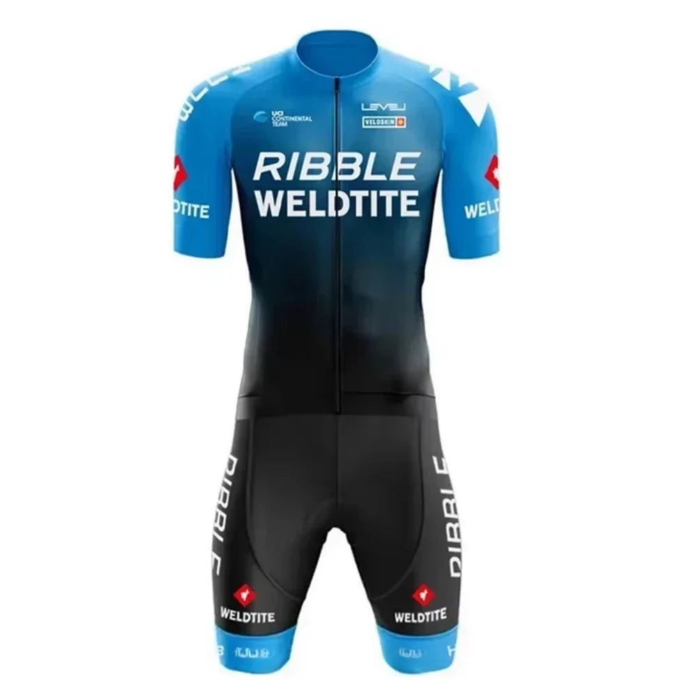 Pro team lycra aero skin suit custom logo cycling Skinsuit running ropa ciclismo bicicleta body wear triatlon triathlon