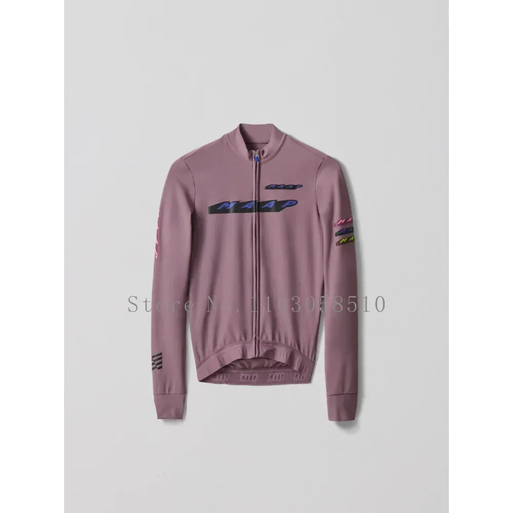 2025 Team High Quality Pro Cycling Jersey Men Woman Breathable Bicycle Clothing Road MTB Bike High-end Simple Long Sleeve Thin