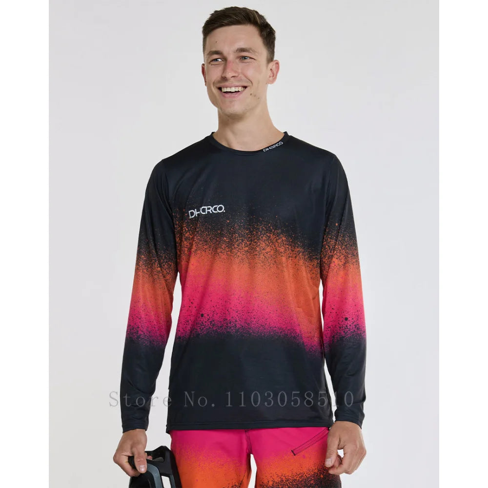 2025 bike mtb jersey enduro motocycle speed mx maillot motocross jersey dh downhill bmx Downhill Jersey cycling Mountain Racing