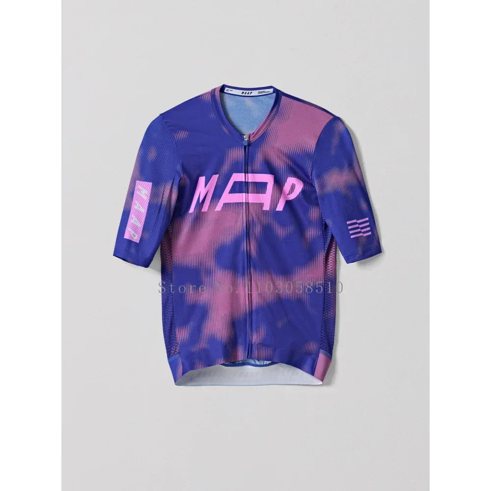 Cycling Jersey for Men short Sleeve Pro Team MTB Road Bike Clothing Breathable Bicycle Shirts 2025 Mountain Bicycle Clothing