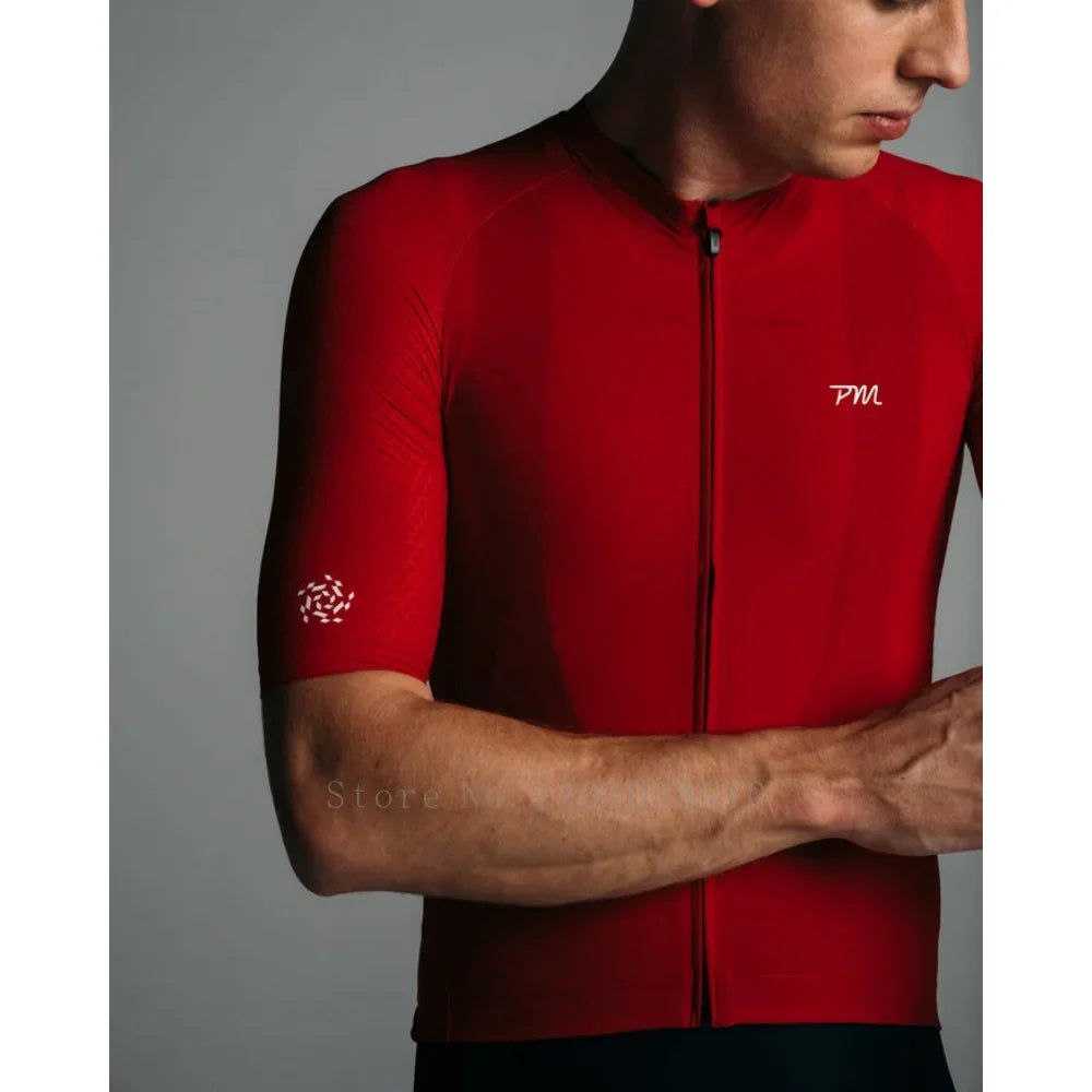 Pedal Mafia Summer Cycling Sweatshirt Set Men Short Sleeve MTB Jersey Men Cycling Clothing Bicycle Maillot ciclismo UPF50+ 2025