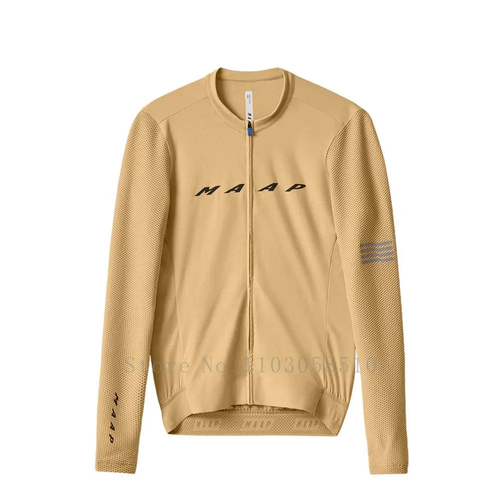 Mens Spring Cycling Jersey MTB Road Long Sleeve Motorcycle Motocross Bicycle Clothes Race Pro Team Downhill high quality upf50+