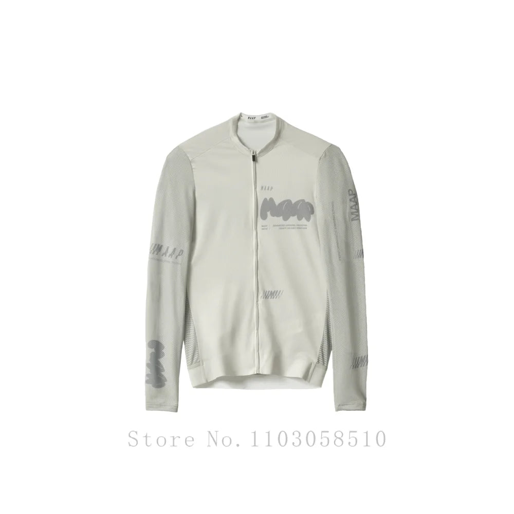 Summer Long Sleeve Cycling Jersey Aero Milk Silk Bicycle Clothing MTB Jersey Men Pro Race Team Shirts high quality ciclismo