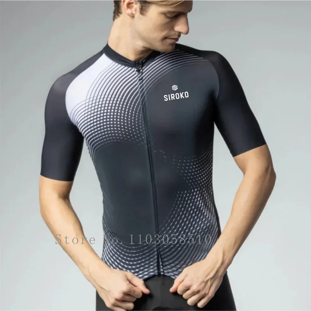 Siroko Cycling Jersey Top Quality Short Sleeve Cycling Jersey MTB Road Bicycle Clothing Racing Bike Tops Ciclismo Hombre 2025