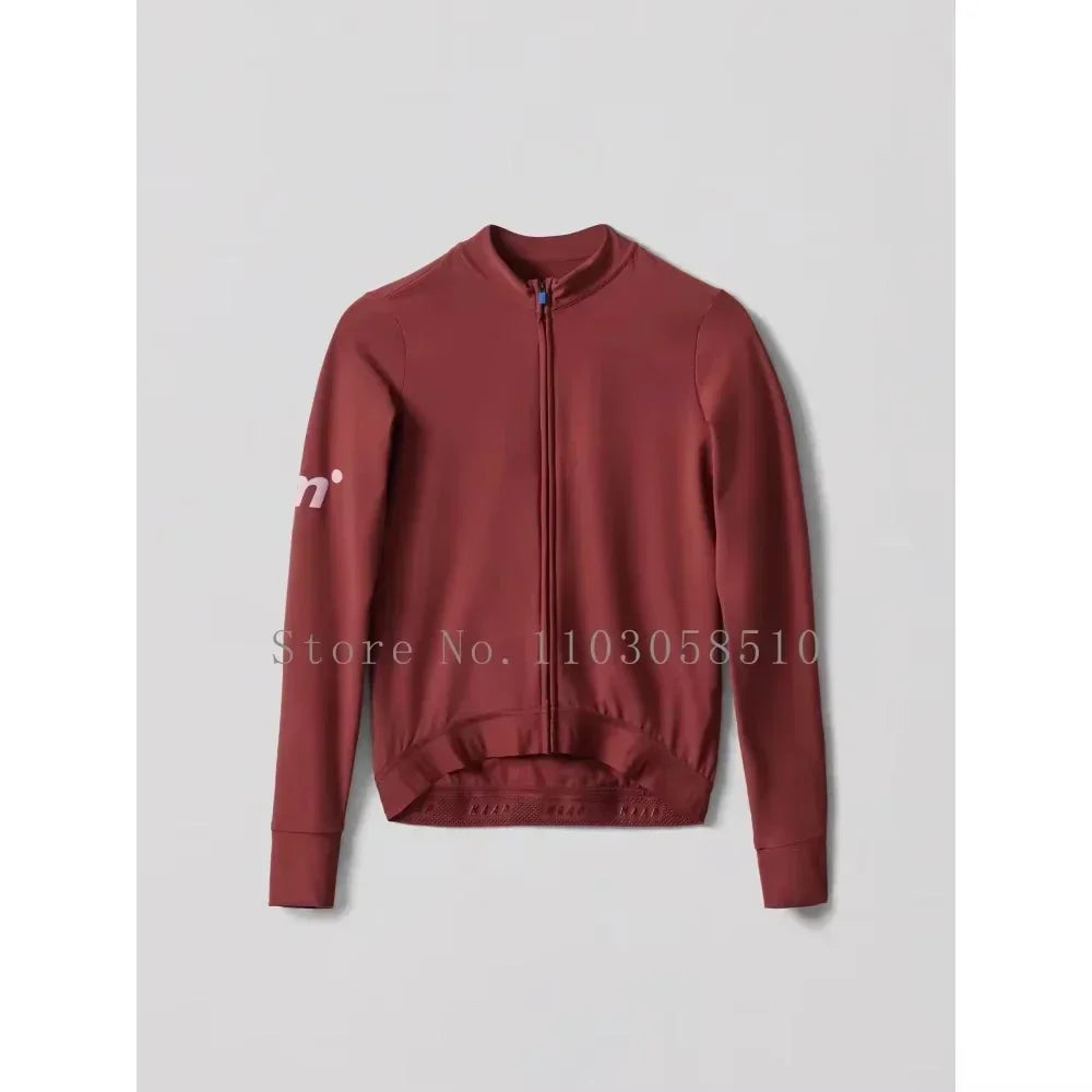 2025 Mens New Cycling Jersey Long Sleeve Clothing Race Road Bike Shirts Bicycle Tops MTB Uniform Maillot high quality