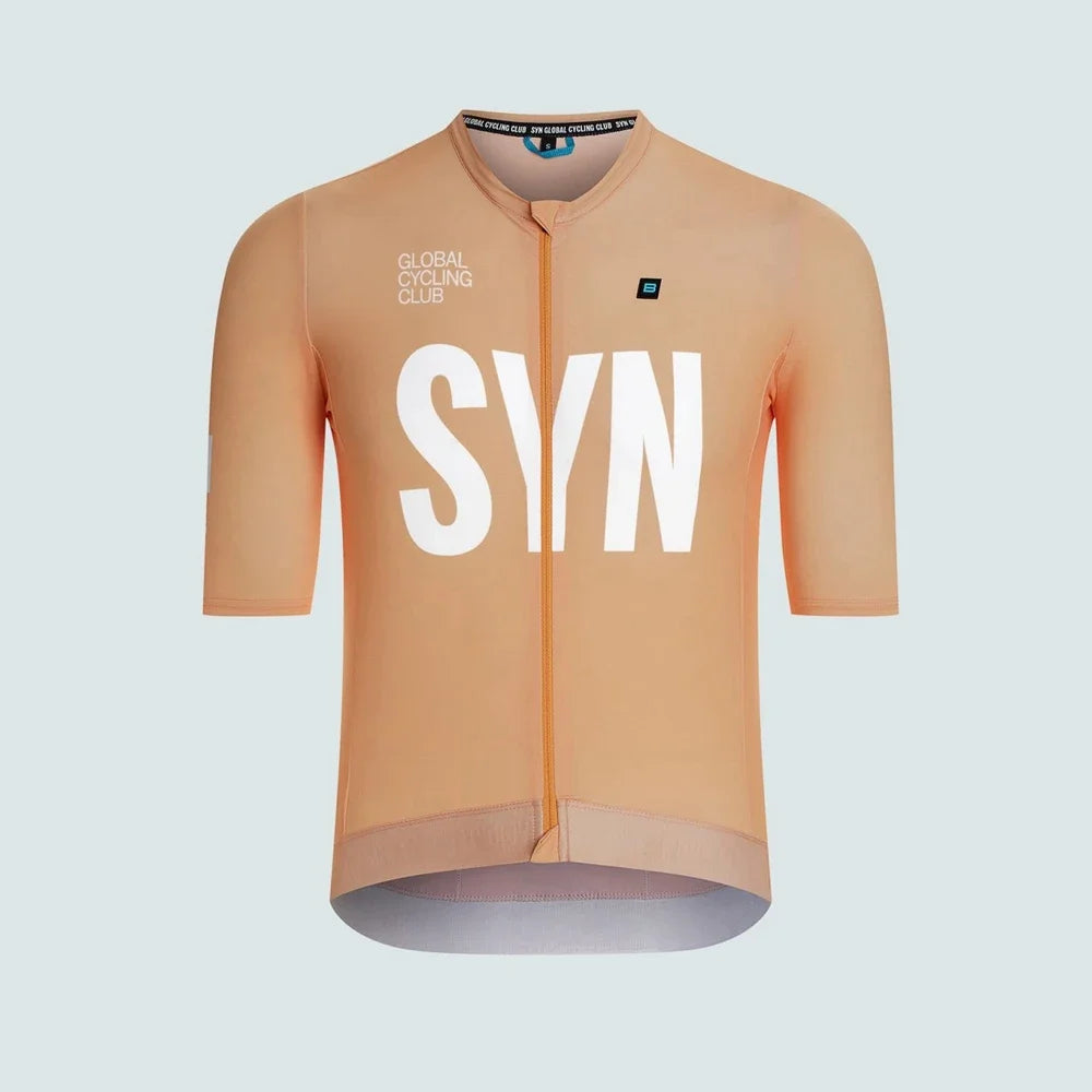 2025 new men's cycling sportswear 6-color SYN competition club cycling Jersey Summer short sleeved cycling Shirts
