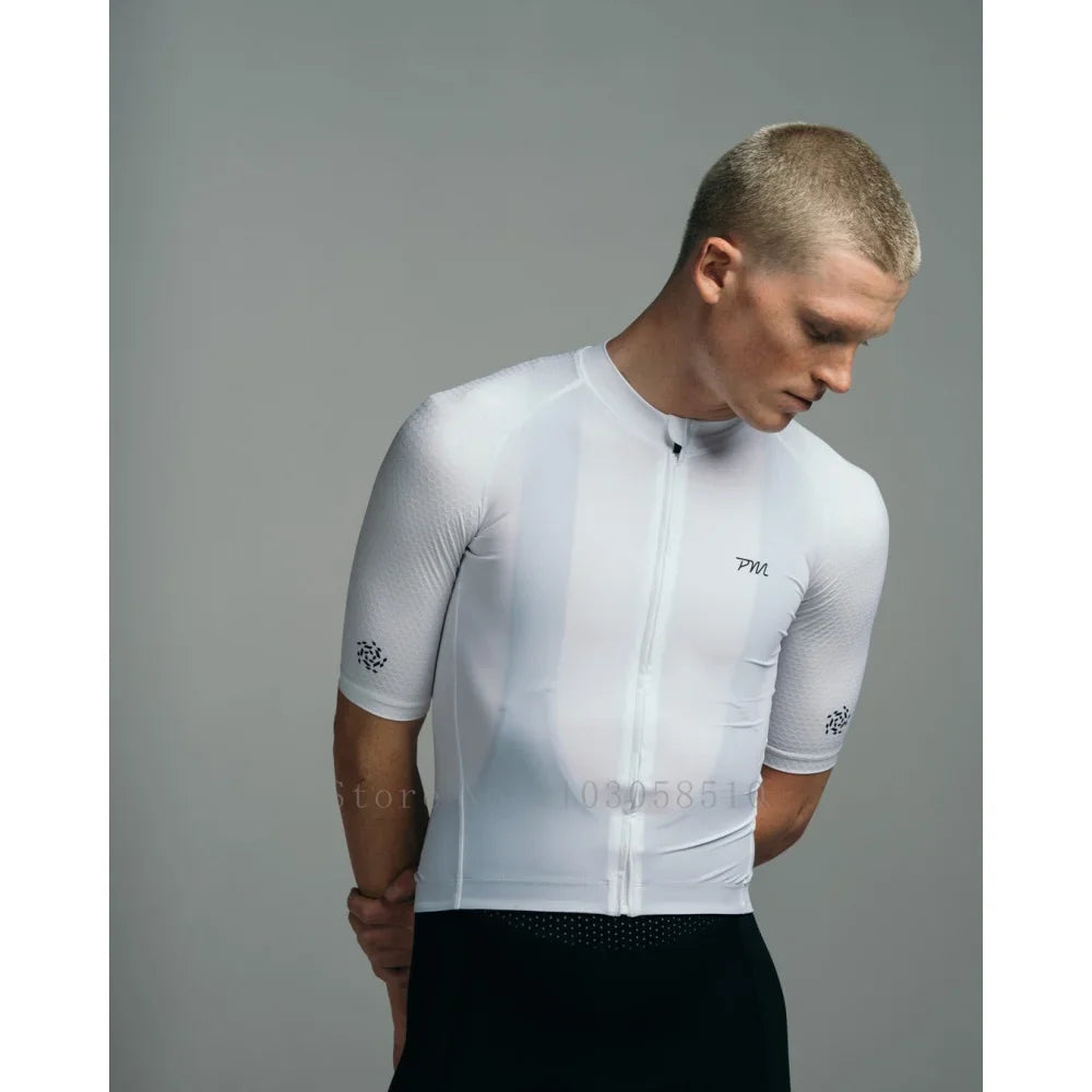 Pedal Mafia Summer Cycling Sweatshirt Set Men Short Sleeve MTB Jersey Men Cycling Clothing Bicycle Maillot ciclismo UPF50+ 2025