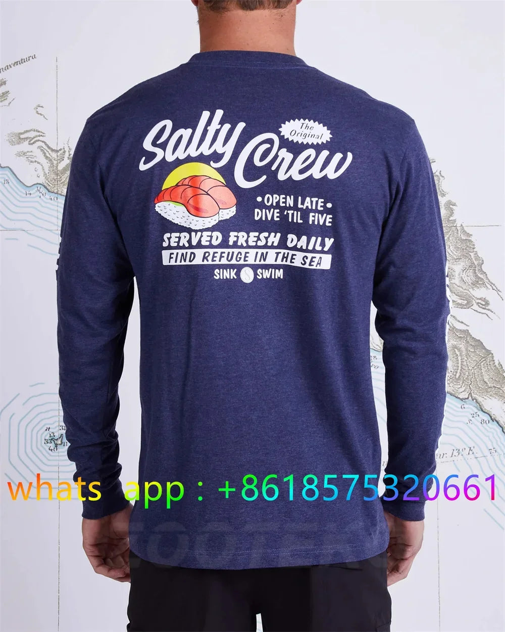 Fishing Wear Mens Crewneck Shirt Print Camisa De Pesca Fishing Long Sleeve Uv Protection T-shirt Performance Angling Clothing