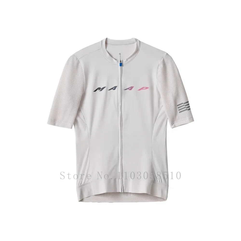 2025 Summer High Quality Team Men Cycling Jersey Clothing lightweight Short Sleeve Breathable Quick Dry Sunscreen Cycle Jersey