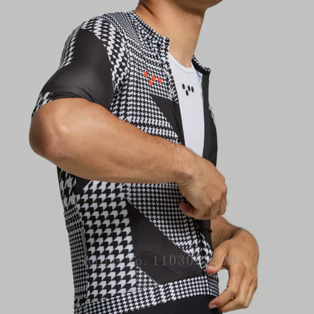 pedla Men's Short Sleeve Cycling Jersey Quick Dry Bicycle Clothing For Mountain Road Cycling Lightweight Sport Top high quality