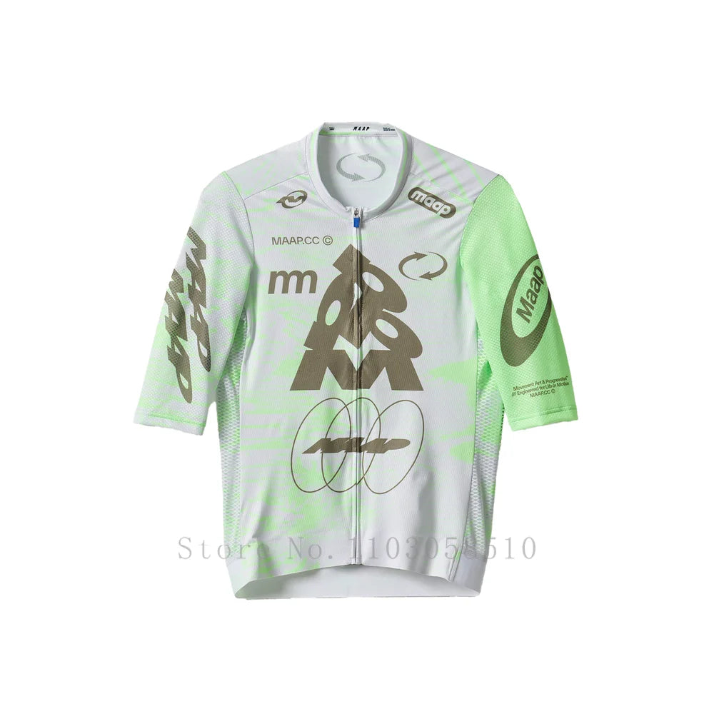 2026 New men's summer Light short Sleeve Cycling Jerseys aero Fit Quick Dry and Breathable fabric