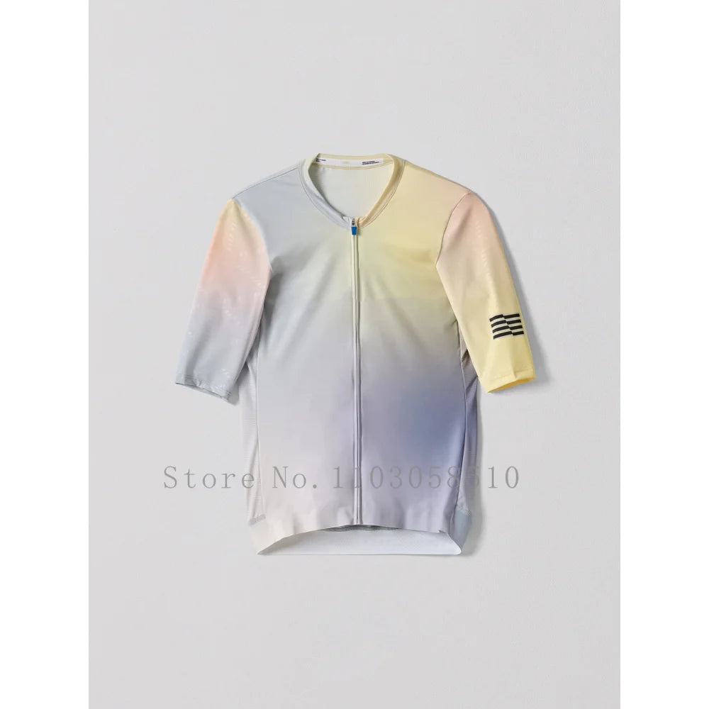 Men's Midsummer Cycling Jersey MTB Road Bicycle Shirt High Quality Pro Team Short Sleeve Bike Clothes Maillot Ciclismo Hombre