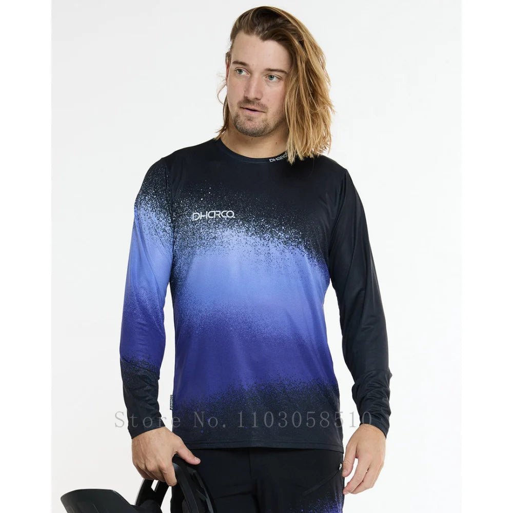 2025 bike mtb jersey enduro motocycle speed mx maillot motocross jersey dh downhill bmx Downhill Jersey cycling Mountain Racing