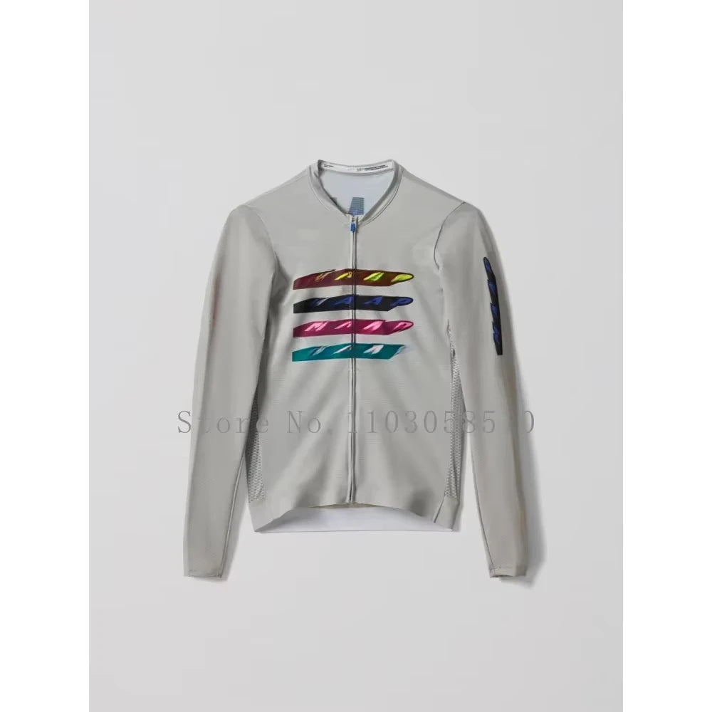 2025 Team High Quality Pro Cycling Jersey Men Woman Breathable Bicycle Clothing Road MTB Bike High-end Simple Long Sleeve Thin