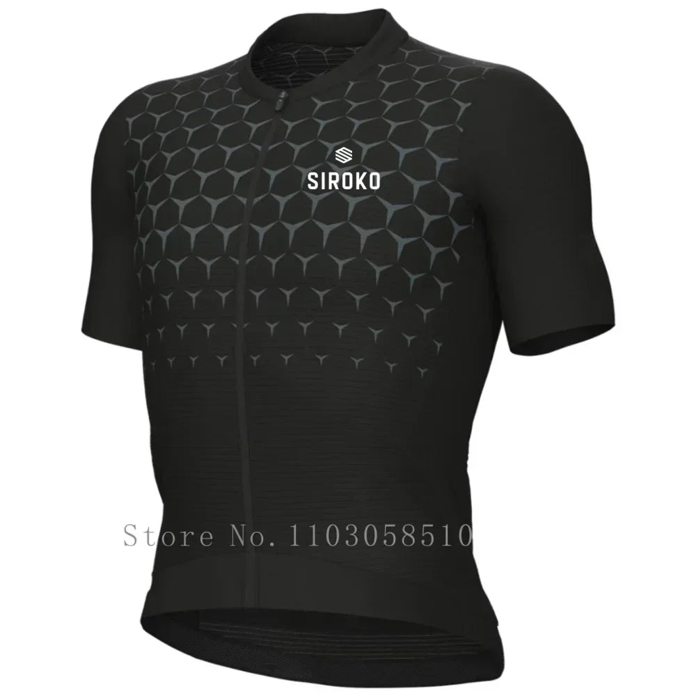 Siroko Cycling Jersey Top Quality Short Sleeve Cycling Jersey MTB Road Bicycle Clothing Racing Bike Tops Ciclismo Hombre 2025