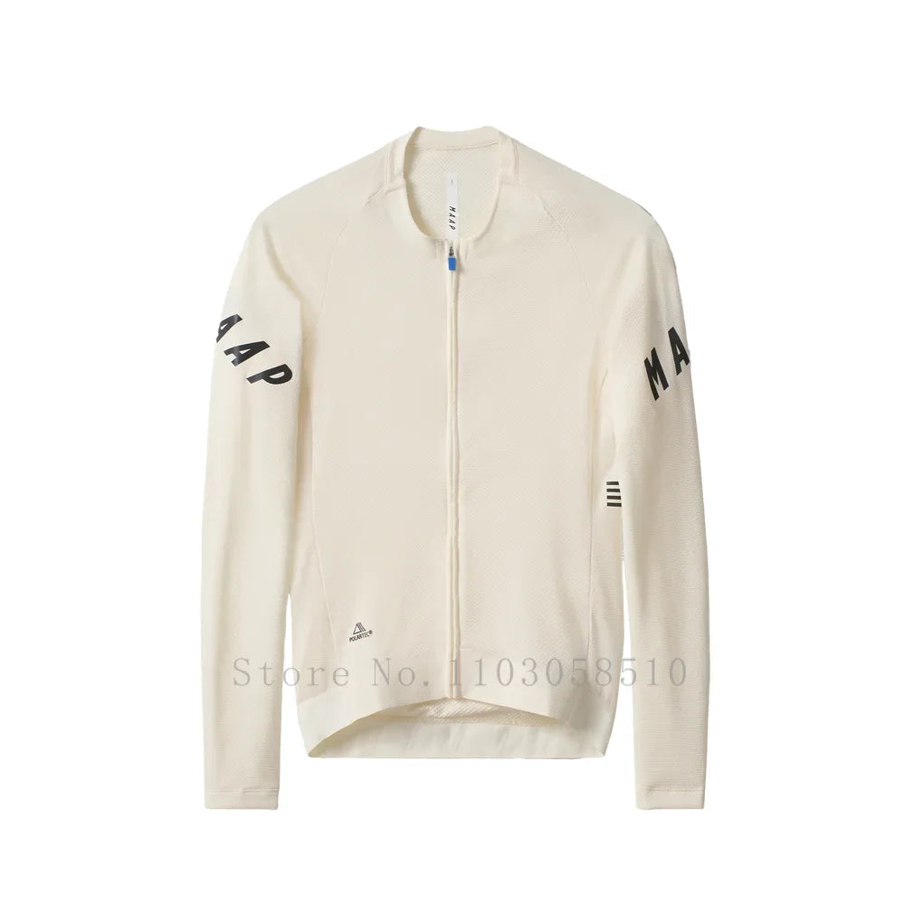 Men's Cycling Jersey with Long Sleeve UPF 50+ Anti-UV Slim Fit Breathable Cycling Maillot Quick Dry MTB Road Cycling Shirt 2025