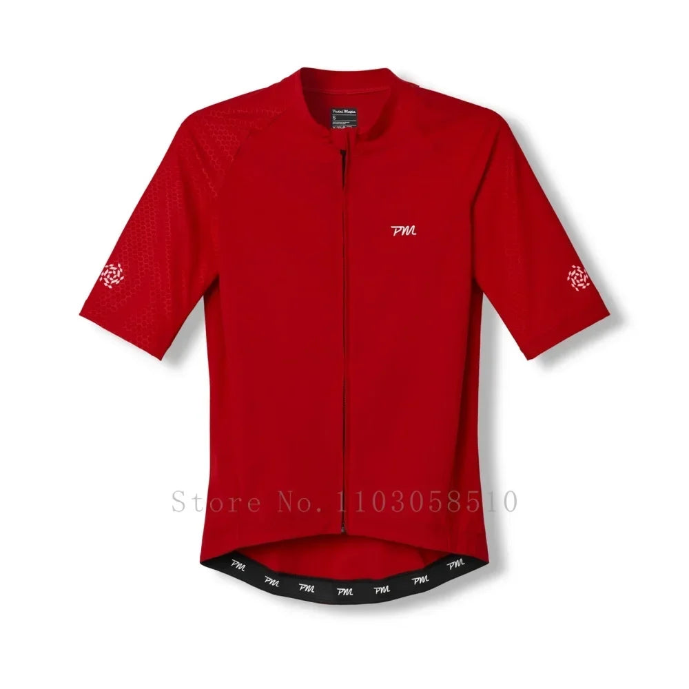 Pedal Mafia Summer Cycling Sweatshirt Set Men Short Sleeve MTB Jersey Men Cycling Clothing Bicycle Maillot ciclismo UPF50+ 2025