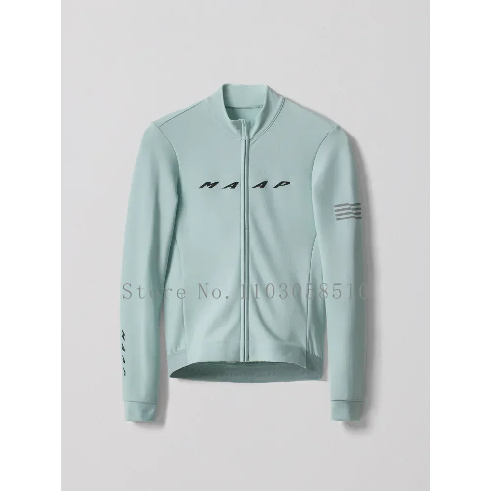 2025 Team High Quality Pro Cycling Jersey Men Woman Breathable Bicycle Clothing Road MTB Bike High-end Simple Long Sleeve Thin