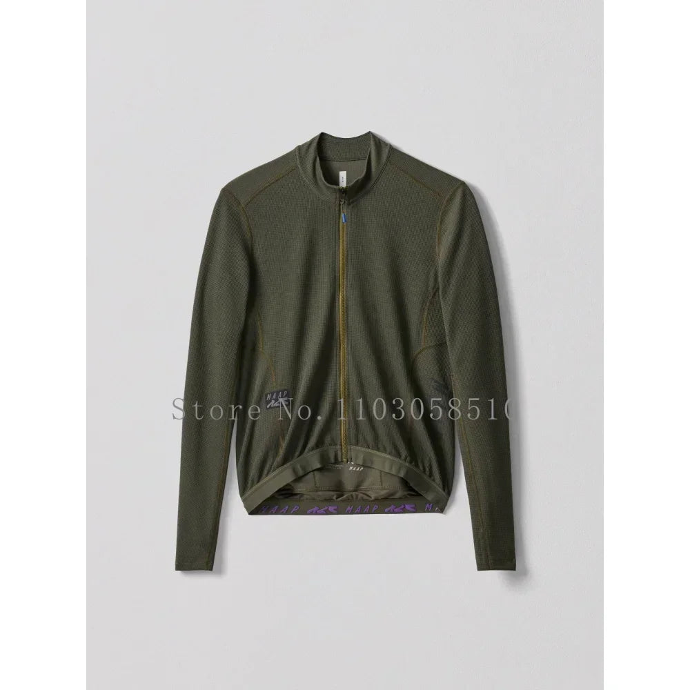 Autumn Pro Cycling Jersey Men Woman Breathable Bicycle Clothing Team Road MTB Bike High-end Simple light Long Sleeve MTB Shirts