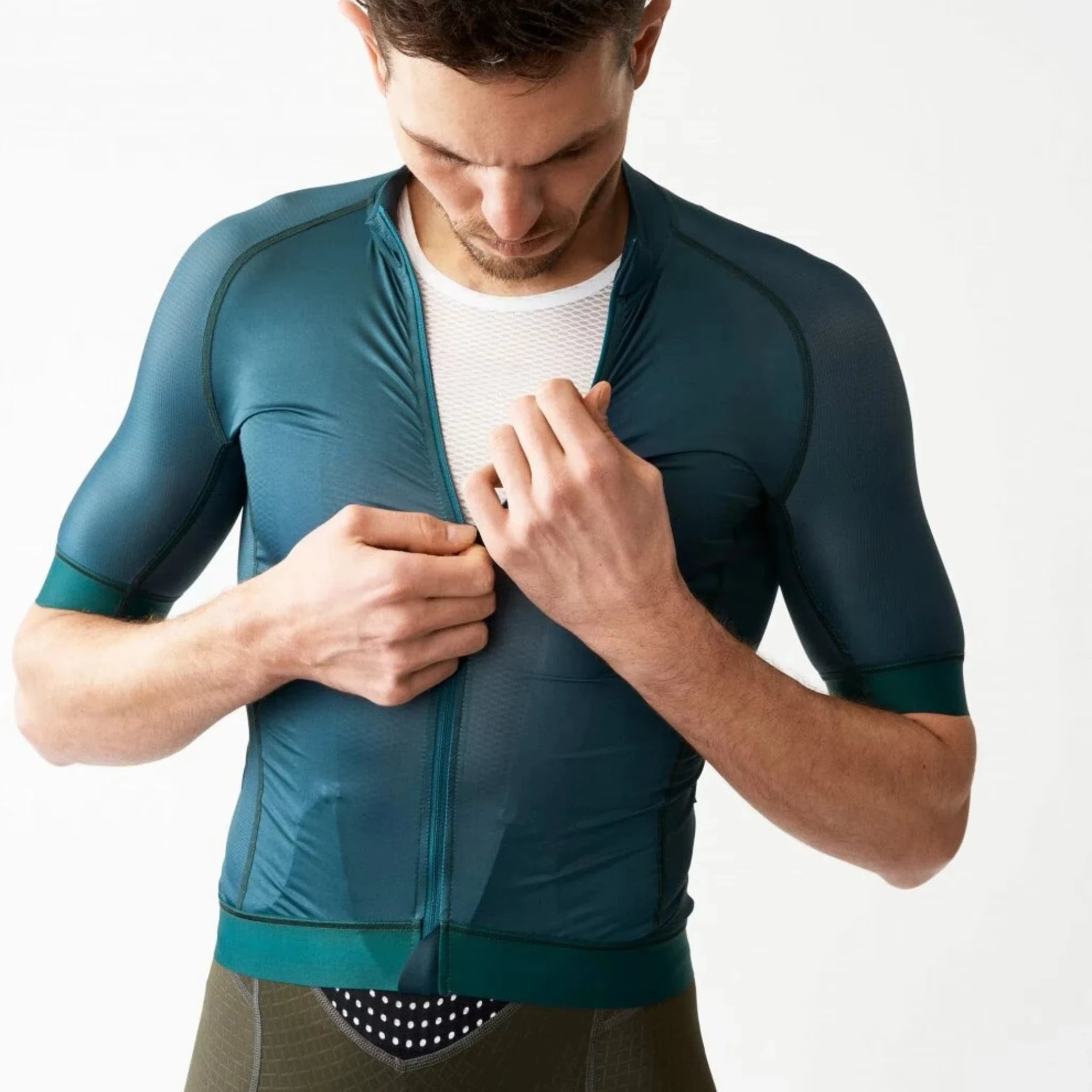 MTB Replica Normal Studios Short Sleeve Cycling Jersey 2025 Team New Blue Mens Coolmax Speed Bicycle Clothing Mtb Shirts