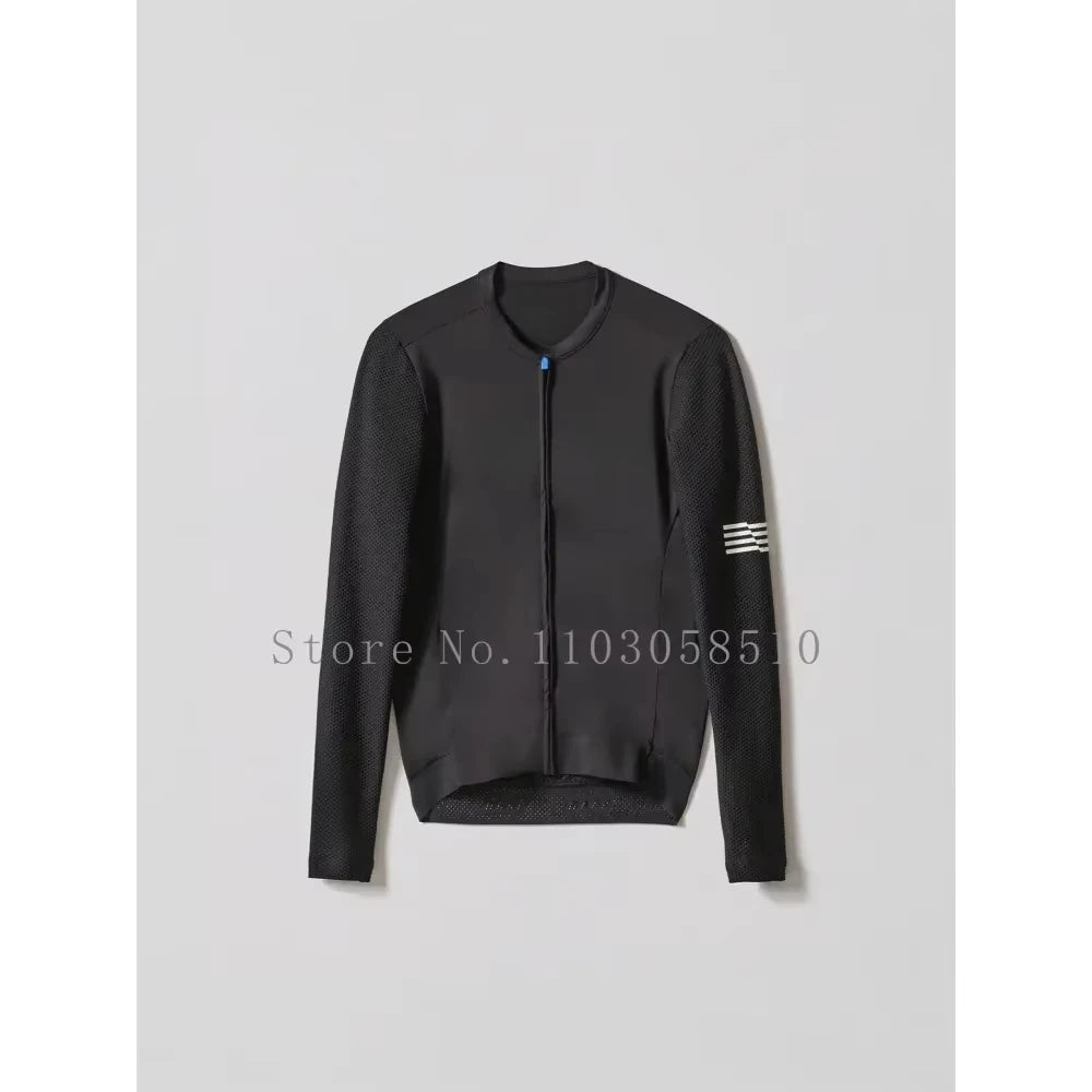 2025 Team High Quality Pro Cycling Jersey Men Woman Breathable Bicycle Clothing Road MTB Bike High-end Simple Long Sleeve Thin