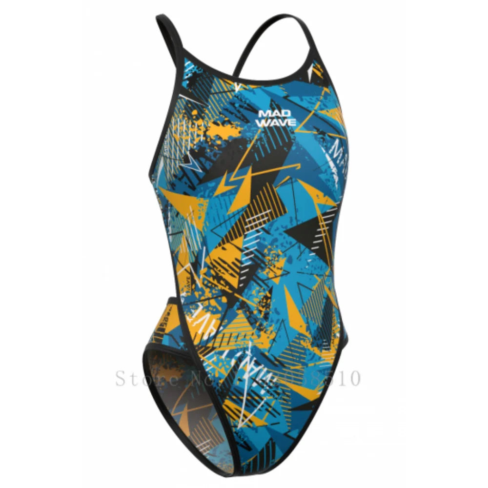 mad wave Australia Female Swimsuit Bikini Sexy One-piece Comfortable Set Swimwear Functional Training Swimsuit Swimming Clothing