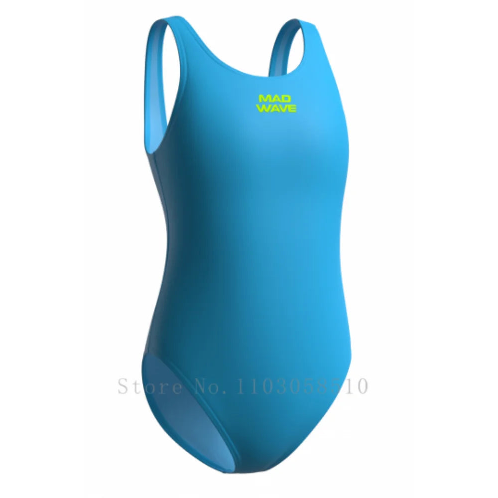 mad wave 8-14Years Girls Swimsuit Brand New Summer Children Girls One Piece Swimwear Swimsuits Beachwear Bathing Suits Monokini