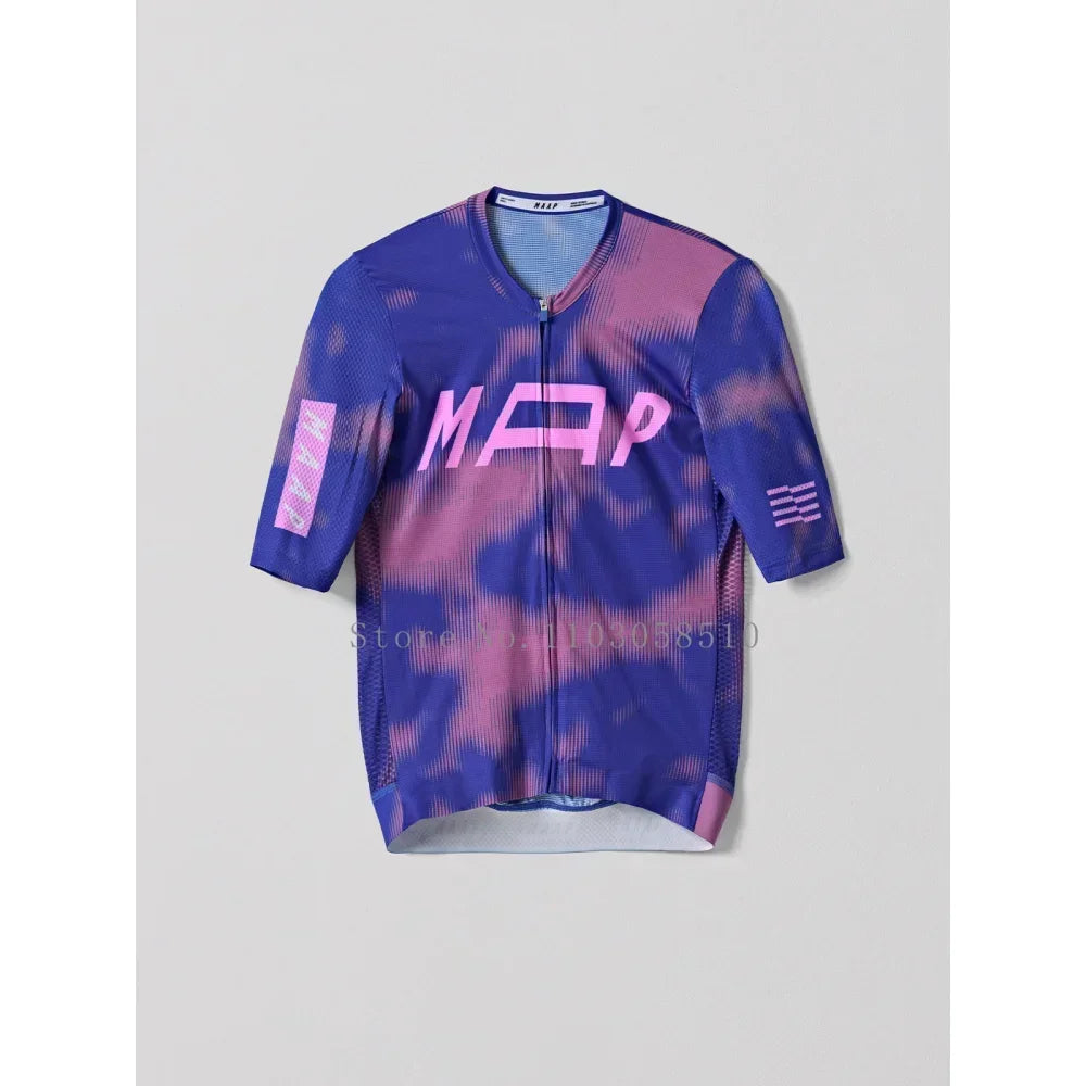 Cycling Jersey MTB Road Bicycle Shirt High Quality Pro Team Short Sleeve Bike Maillot Ciclismo Hombre Quick-drying Clothing