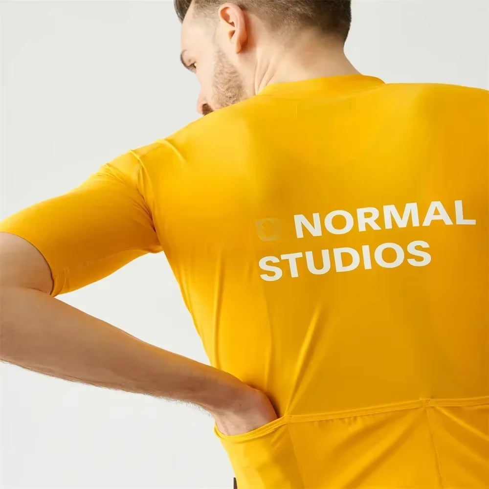 2025 Men's Cycling Jersey MTB Road Bike Cycling Jersey Short Sleeve Jersey Ciclismo Hombre High Quality Bicycle Cycling Clothing