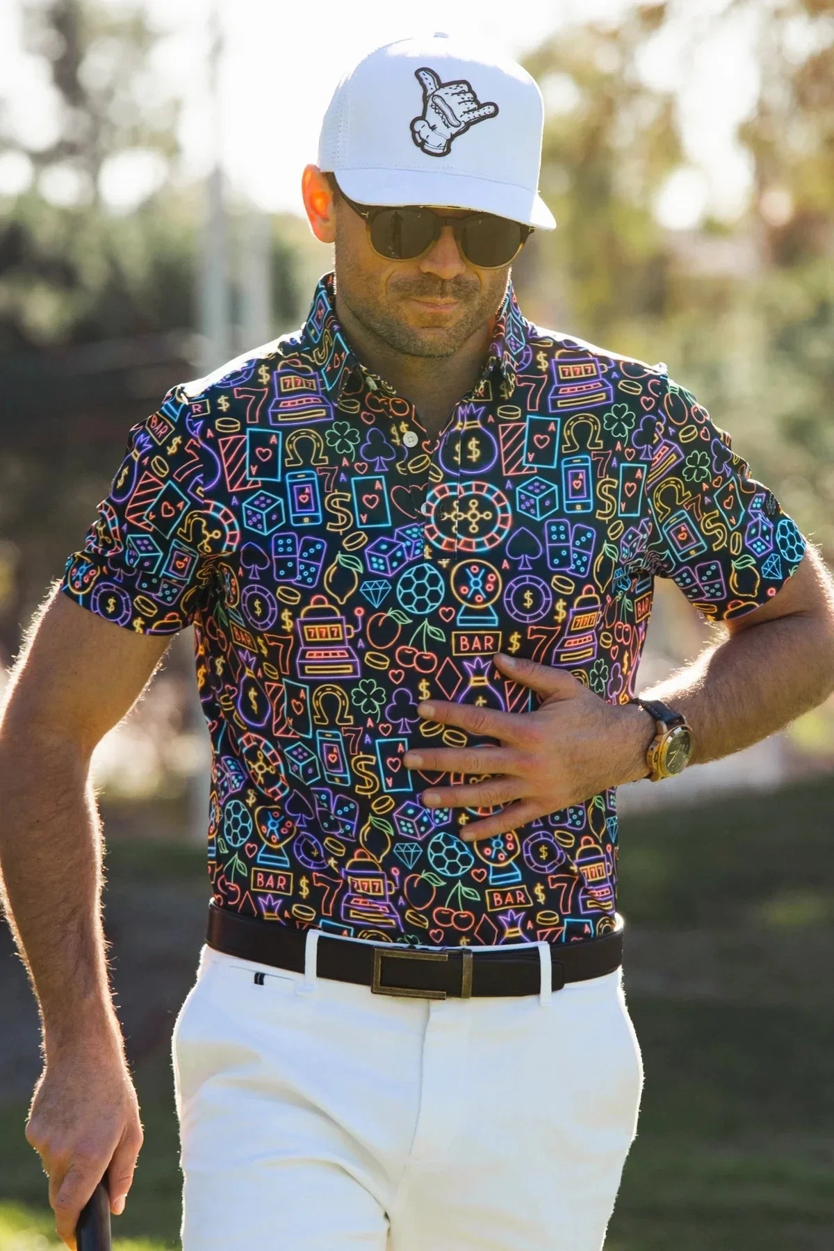 Men's Golf Polo Shirt summer golf shirt short sleeves, fast dry breathable casual shirt wild Popsicle Top Golf Wear 2025