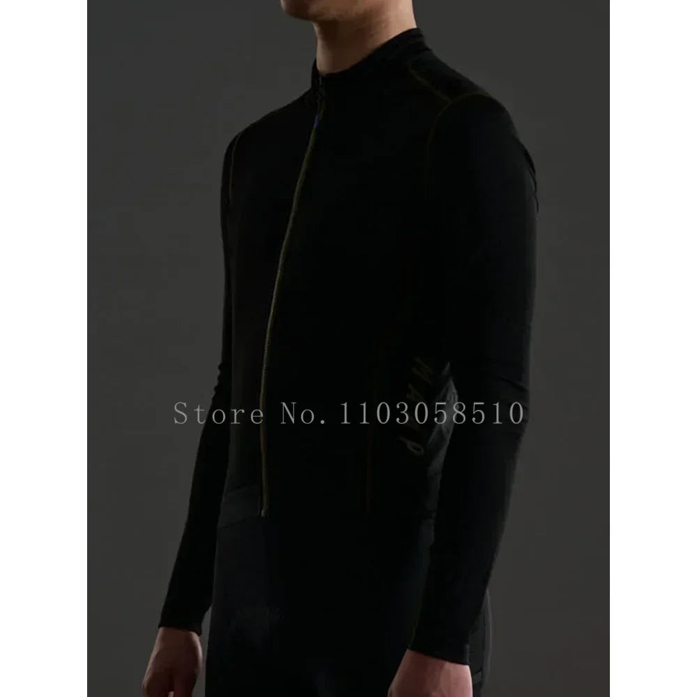 2025 Mens New Cycling Jersey Long Sleeve Clothing Race Road Bike Shirts Bicycle Tops MTB Uniform Maillot high quality