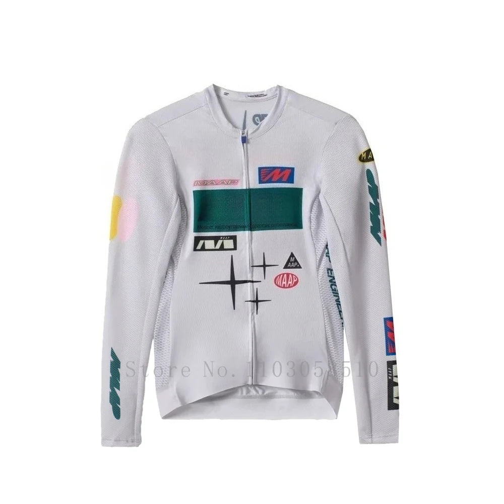 Men Cycling Jersey Long sleeves Summer Shirt Downhill Jersey Pro Team Mountain Bicycle Clothing high quality Quick Dry Tops