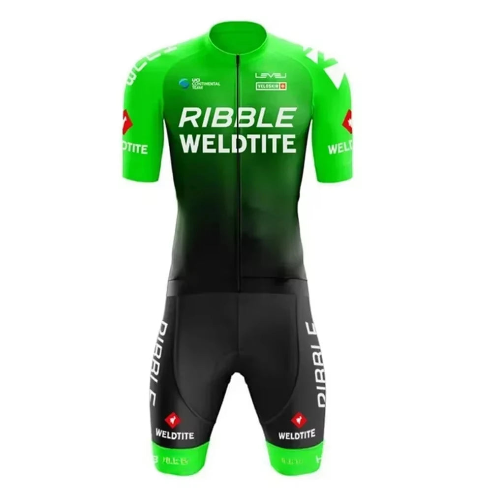 Pro team lycra aero skin suit custom logo cycling Skinsuit running ropa ciclismo bicicleta body wear triatlon triathlon