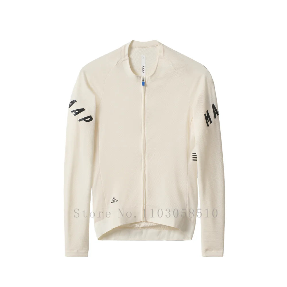 Men's Cycling Jersey with Long Sleeve UPF 50+ Anti-UV Slim Fit Breathable Cycling Maillot Quick Dry MTB Road Cycling Shirt 2025