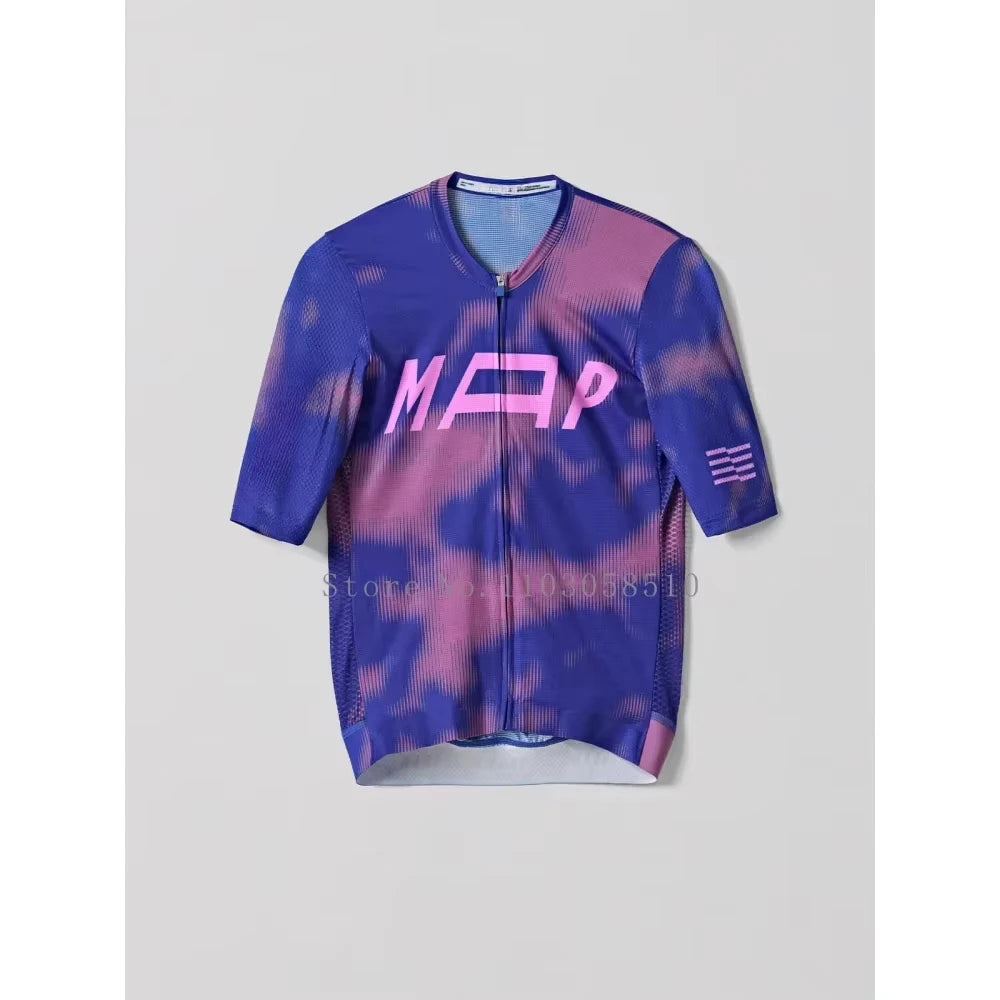 Cycling Jersey for Men short Sleeve Pro Team MTB Road Bike Clothing Breathable Bicycle Shirts 2025 Mountain Bicycle Clothing