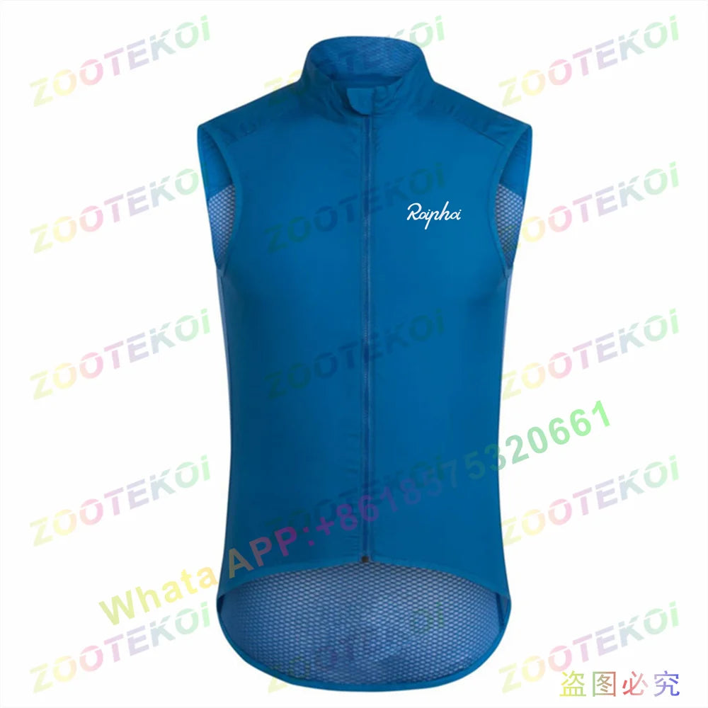 Windproof Cycling Jackets Unisex Bicycle Coats Cycling Clothing Bike Maillot Sports Sleeveless Vest Light Vest Cycling Jersey