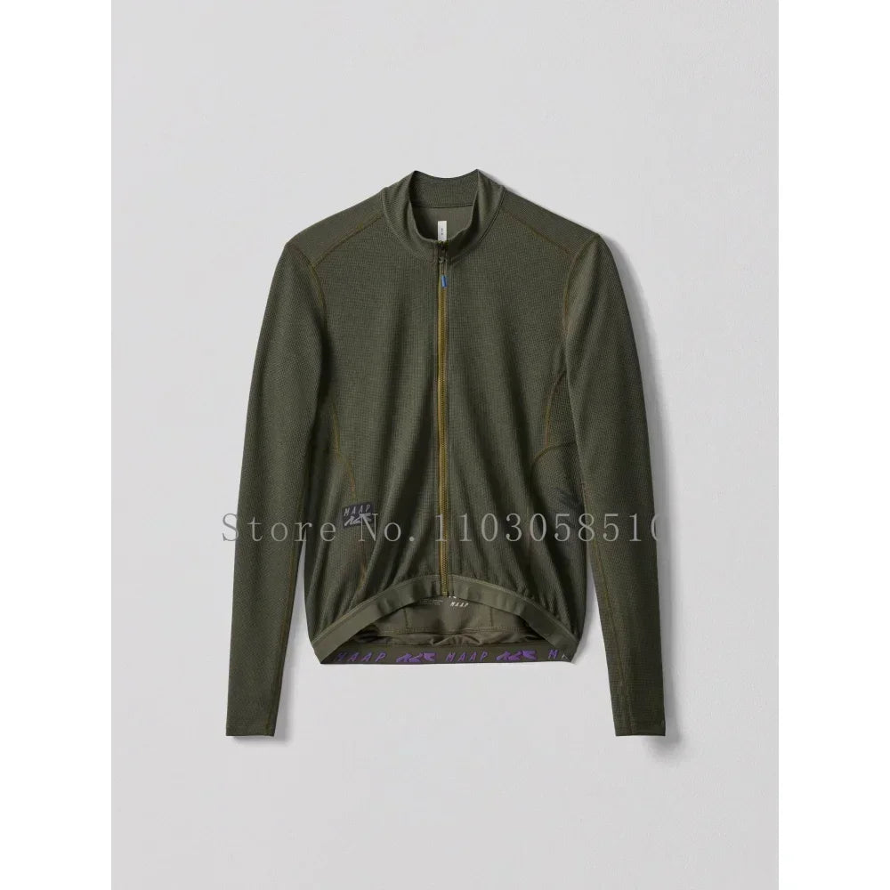 Autumn Pro Cycling Jersey Men Woman Breathable Bicycle Clothing Team Road MTB Bike High-end Simple light Long Sleeve MTB Shirts