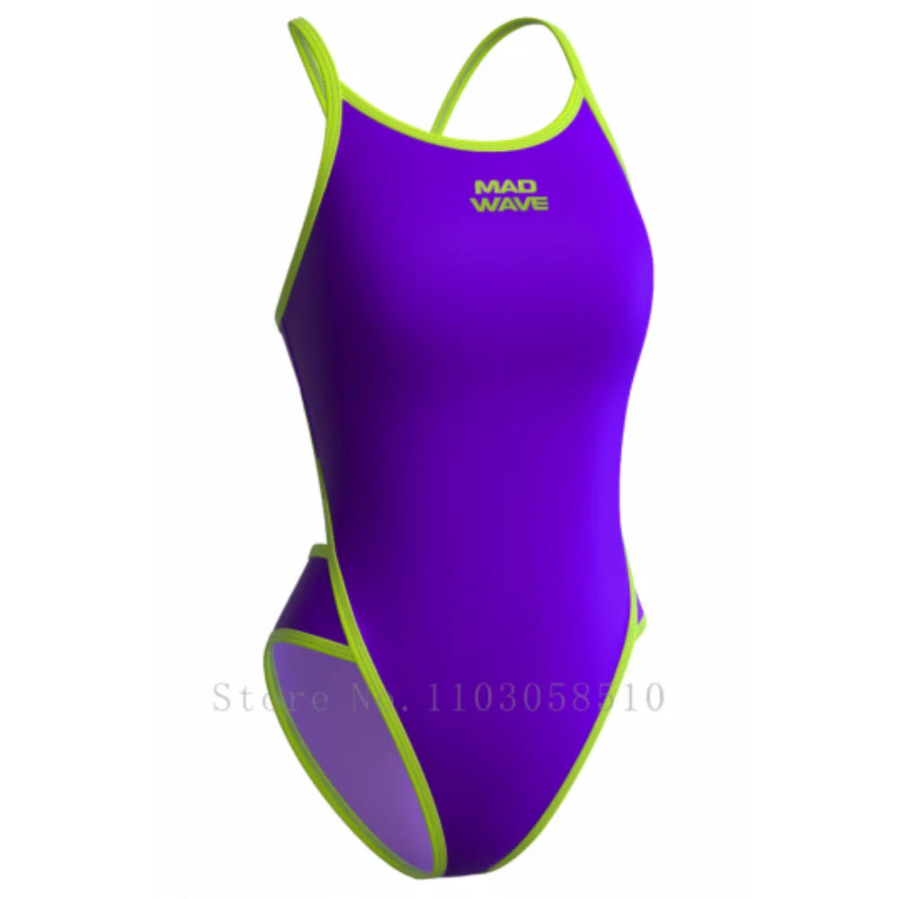 mad wave Australia Female Swimsuit Bikini Sexy One-piece Comfortable Set Swimwear Functional Training Swimsuit Swimming Clothing